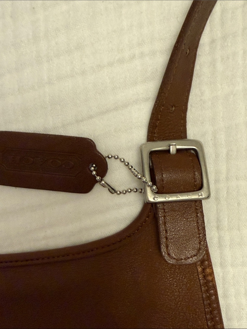 Vintage Coach Slim Hippie Flap Bag 9135 - Picture 2 of 11